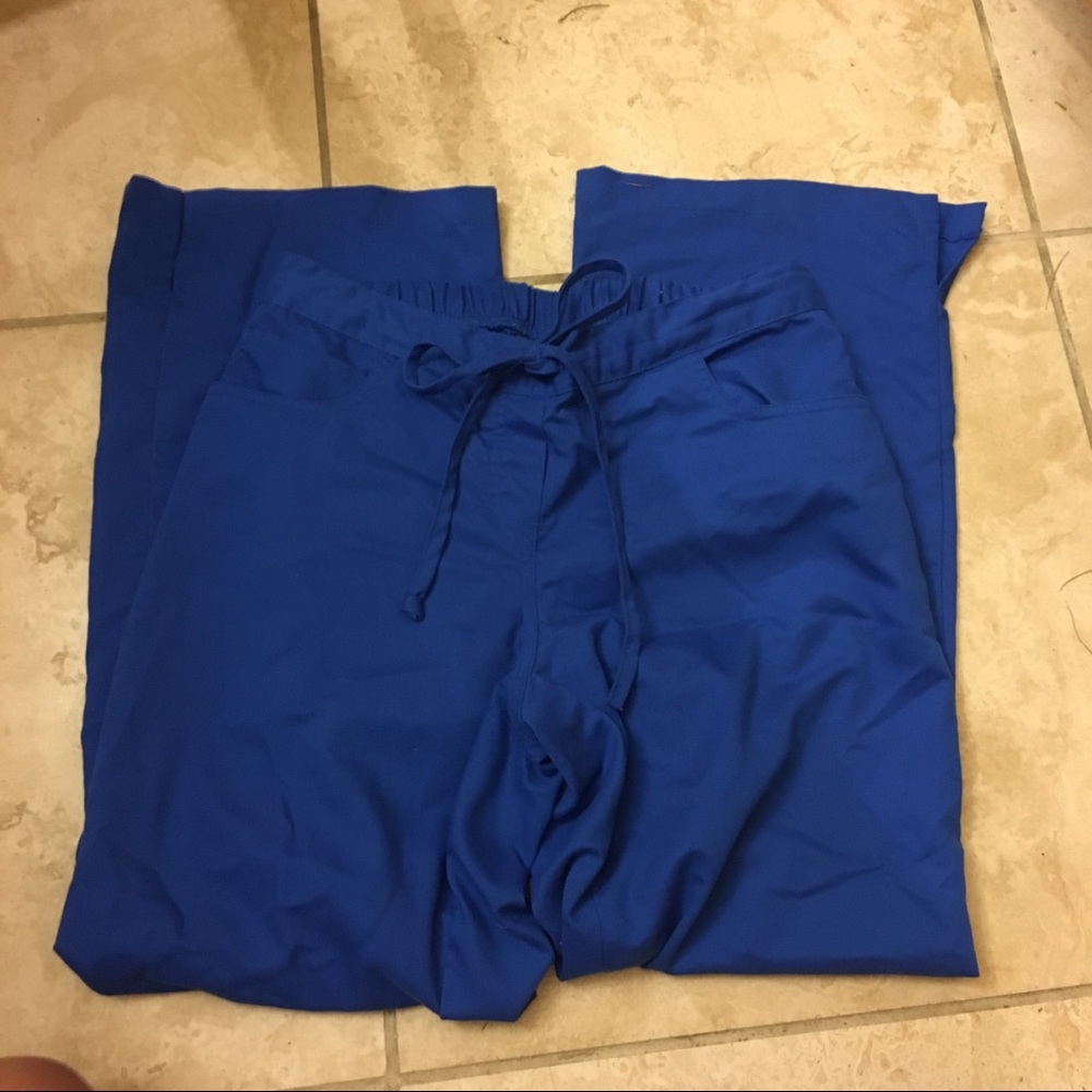 Grey’s Anatomy Royal Blue scrub bottoms